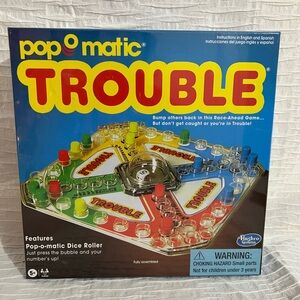 Hasbro Pop-o-matic Trouble Board Game